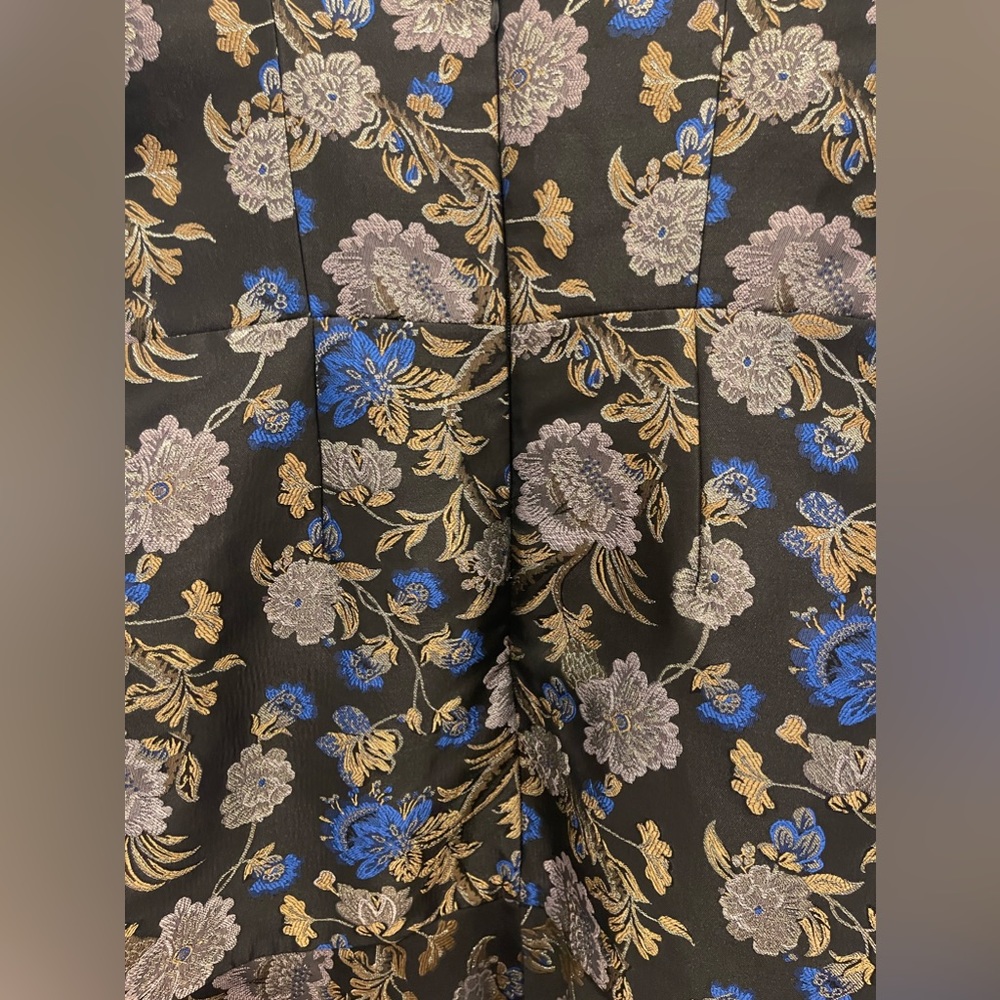 Stunning Rachel Roy Floral Ruffle Front Dress - Picture 5 of 8